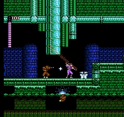 une photo d'Ã©cran de Blue Shadow sur Nintendo Nes